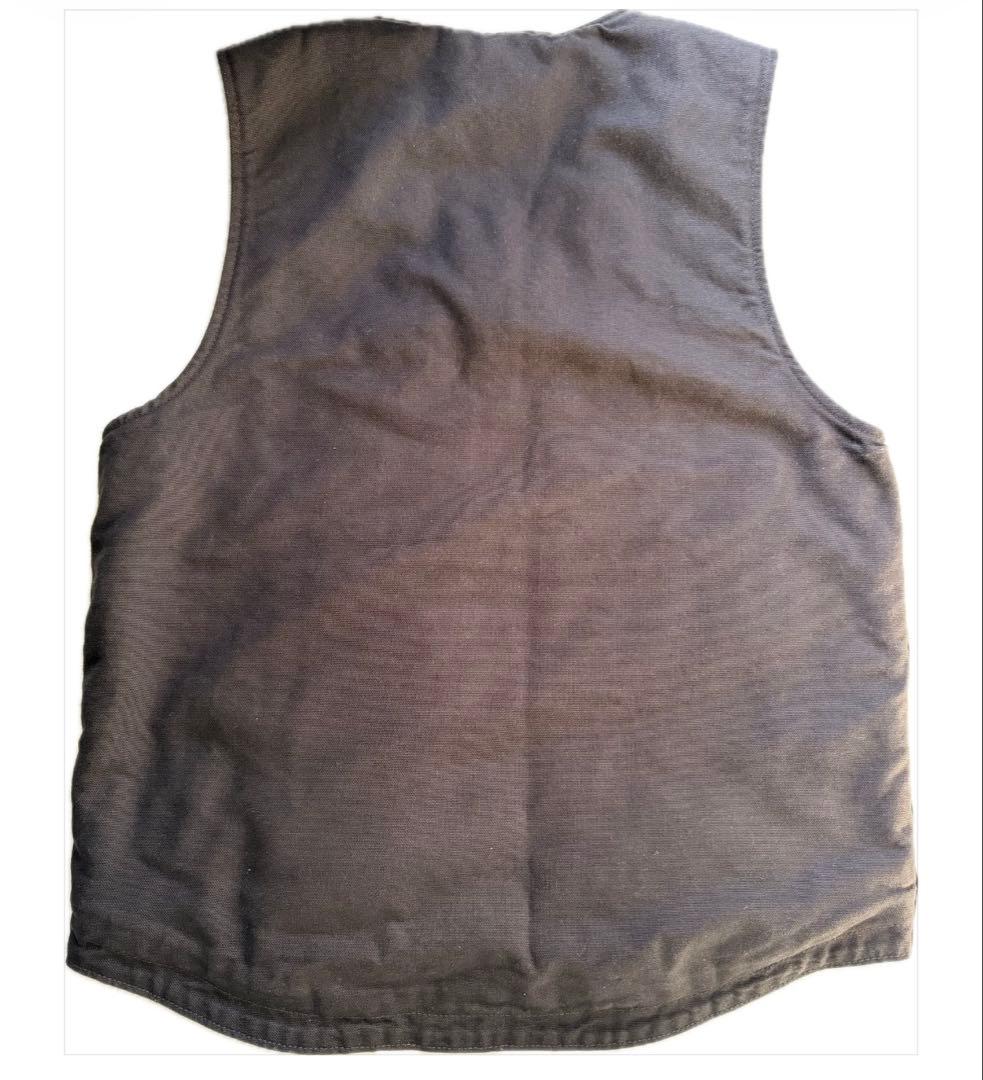 Carhartt ダックベスト S ブラウン