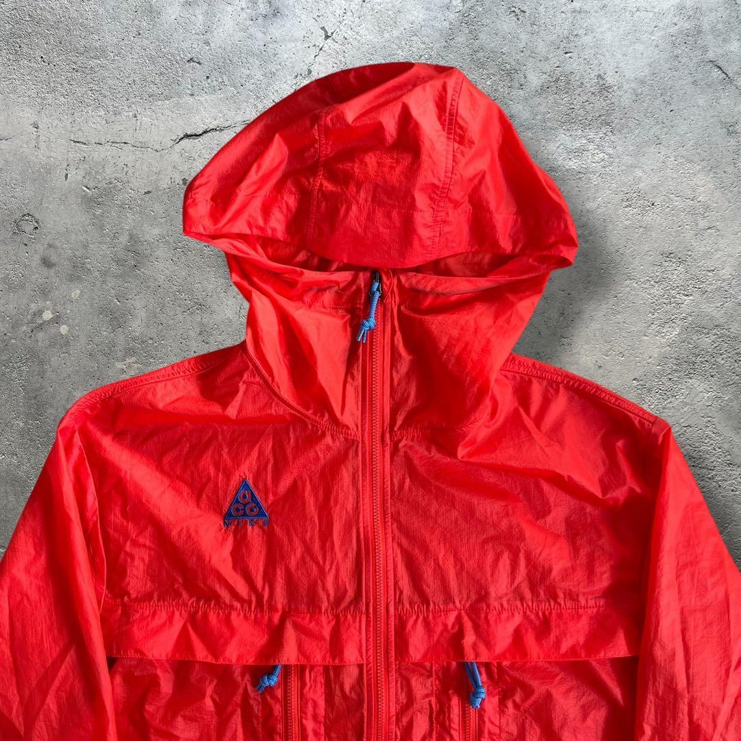 ジャケット・アウター NIKE acg tech nylon parka neon color