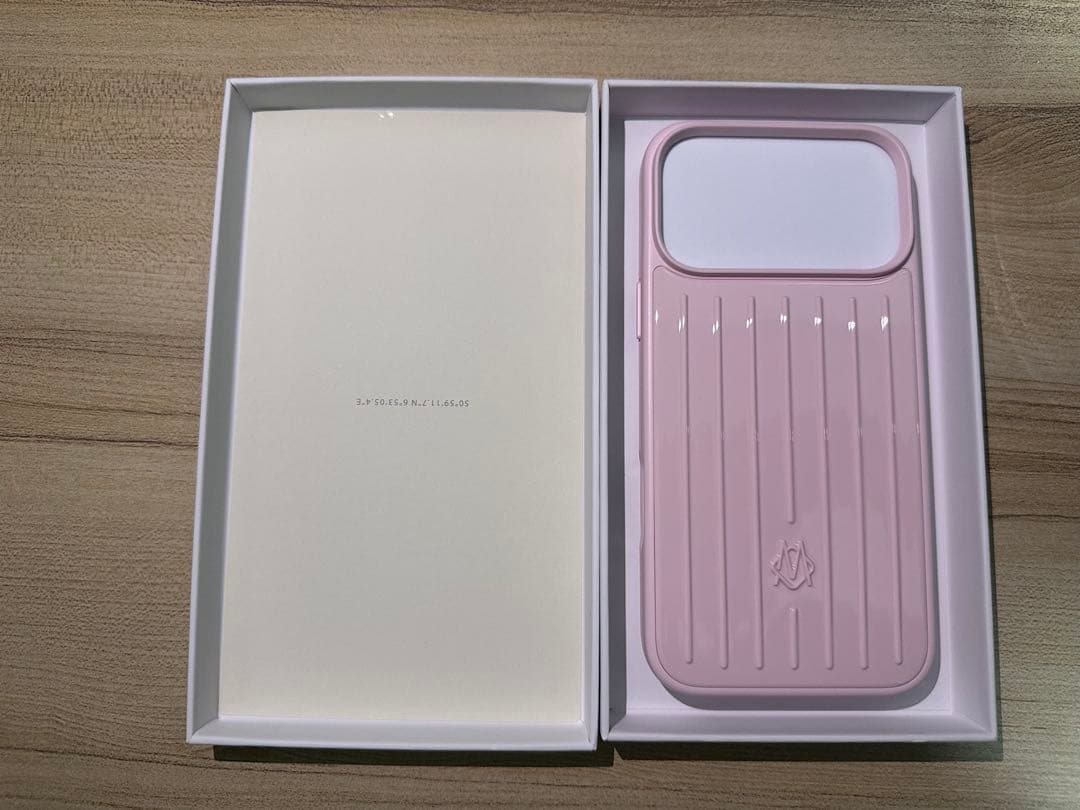 バレリーナピンクRIMOWA iPhone17 Pro Maxケース
