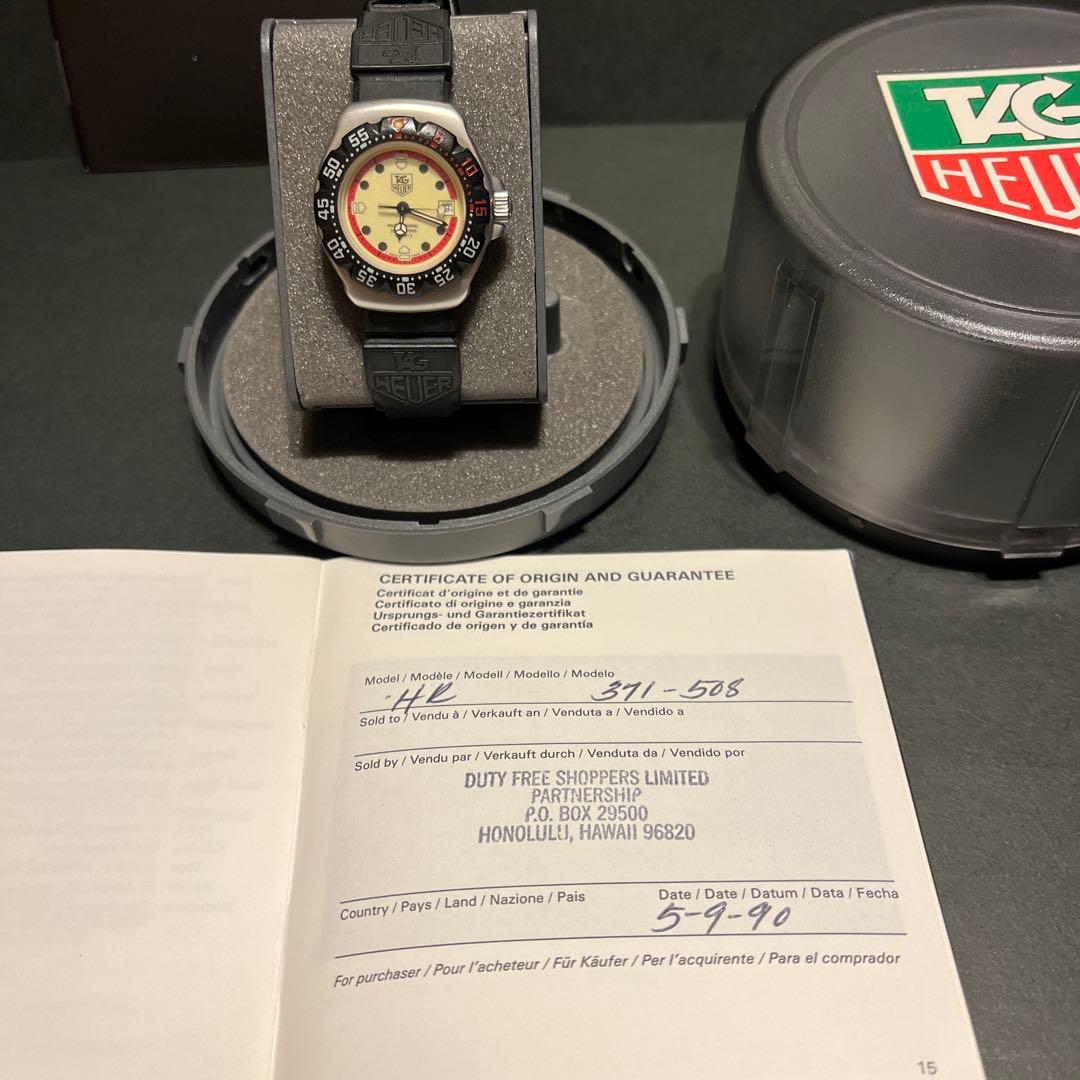 ノ*ト様 「vintage」 TAG Heuer Formula 1 「正規品」