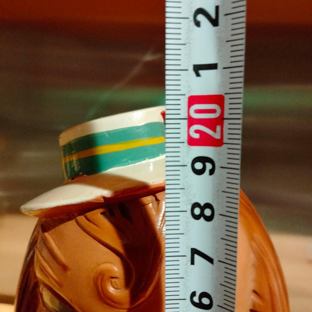 スペシャル　女性 ビンテージ　四つ目　4つ目　置物　ミッドセンチュリー　酔っ払い