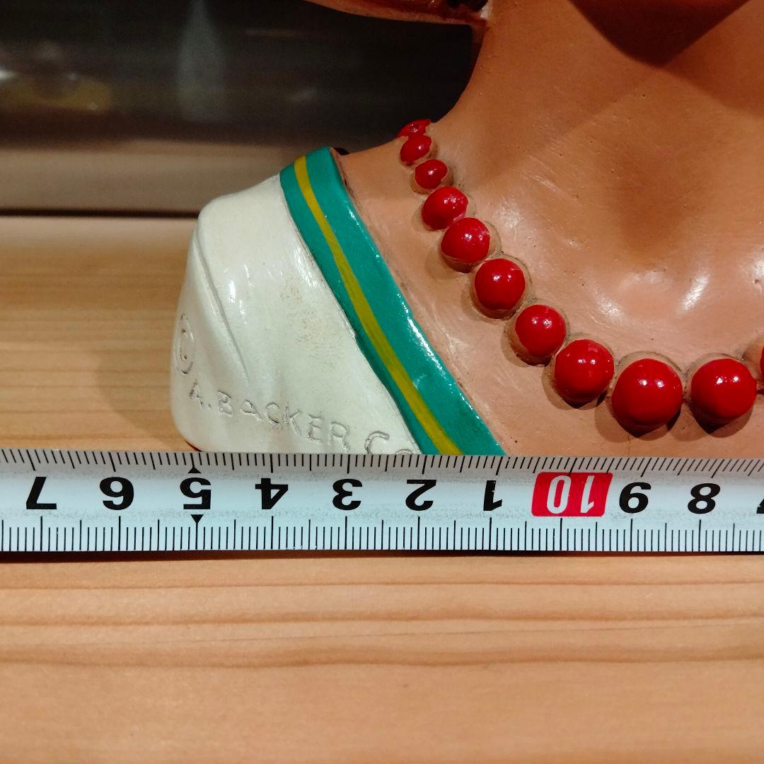 スペシャル　女性 ビンテージ　四つ目　4つ目　置物　ミッドセンチュリー　酔っ払い