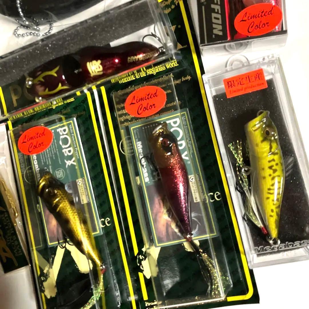 メガバス 2012 辰年干支ルアー 超レア暴れ天竜-赤龍とウッディーPOP X