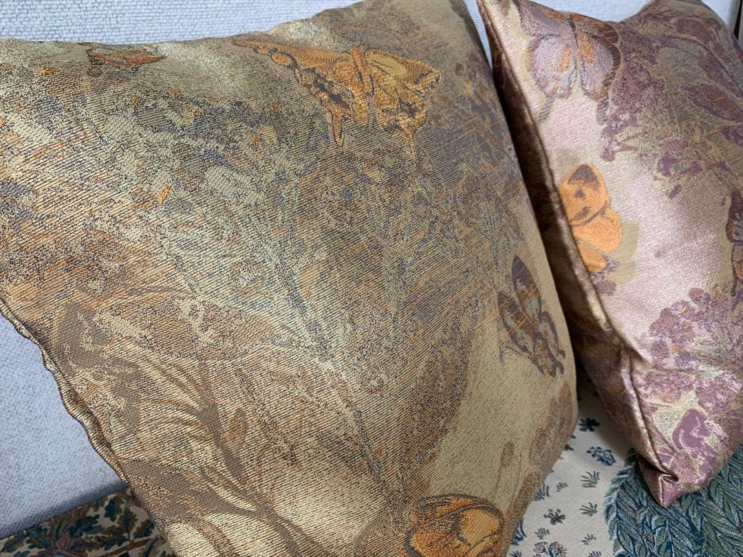 専用出品　川島織物　2点　スミコホンダ クッションカバー45×45 新品