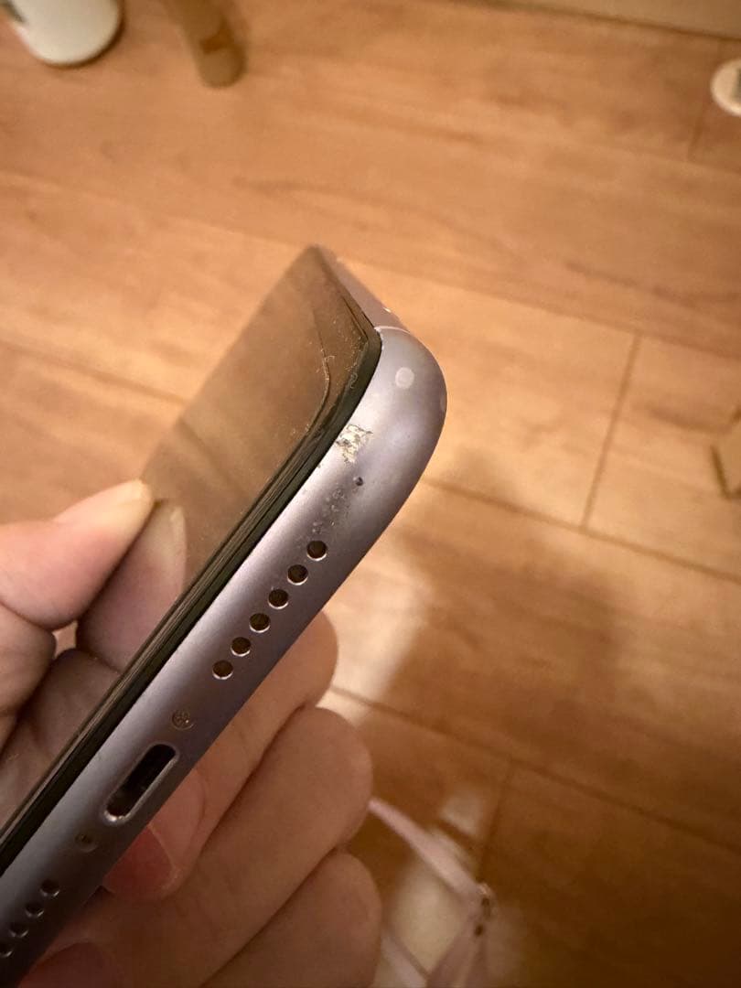 Apple iPhone 11 パープル　本体 箱・充電器（ケーブルなし）付き