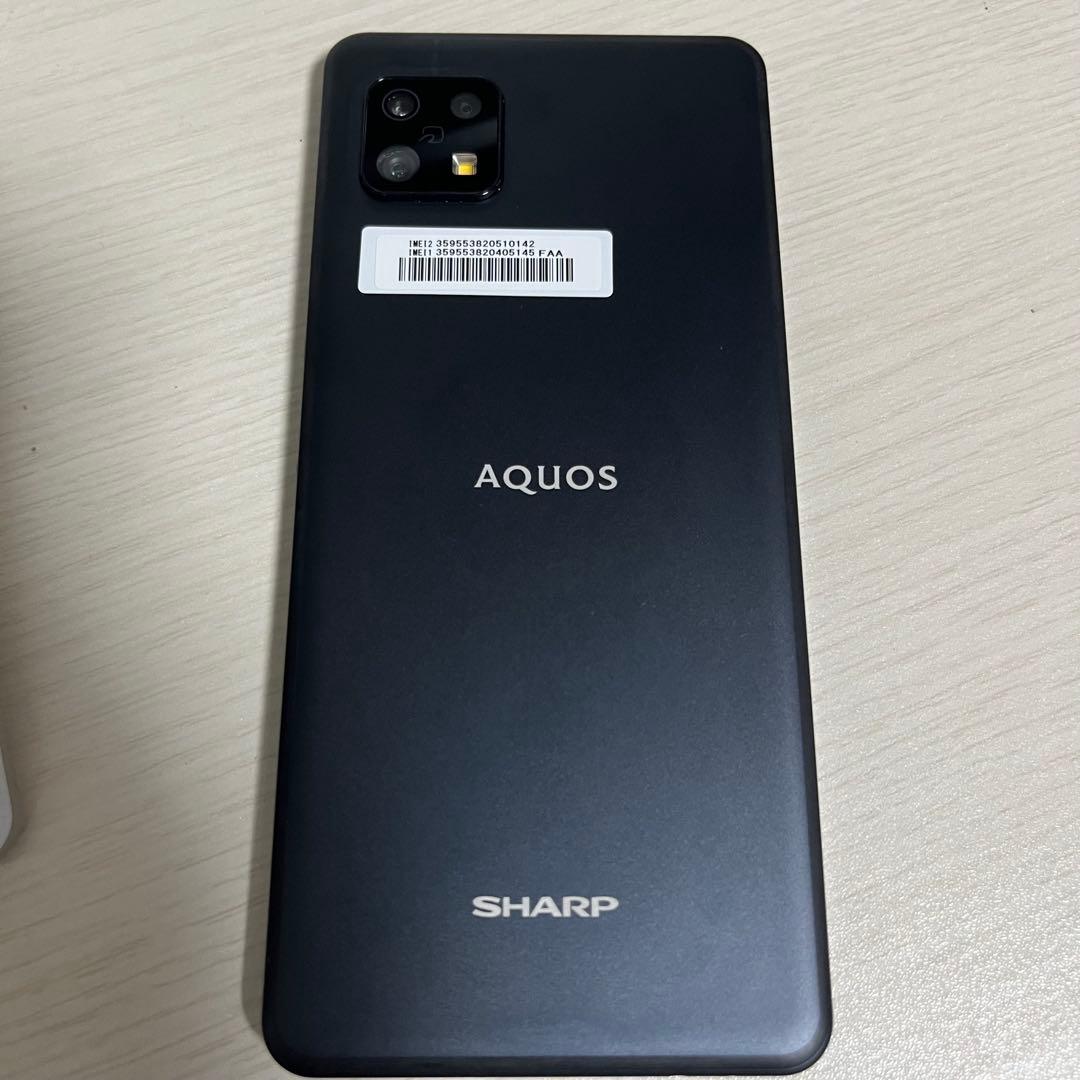【難あり】AQUOS sense6 128GB SH-M19 ブラック