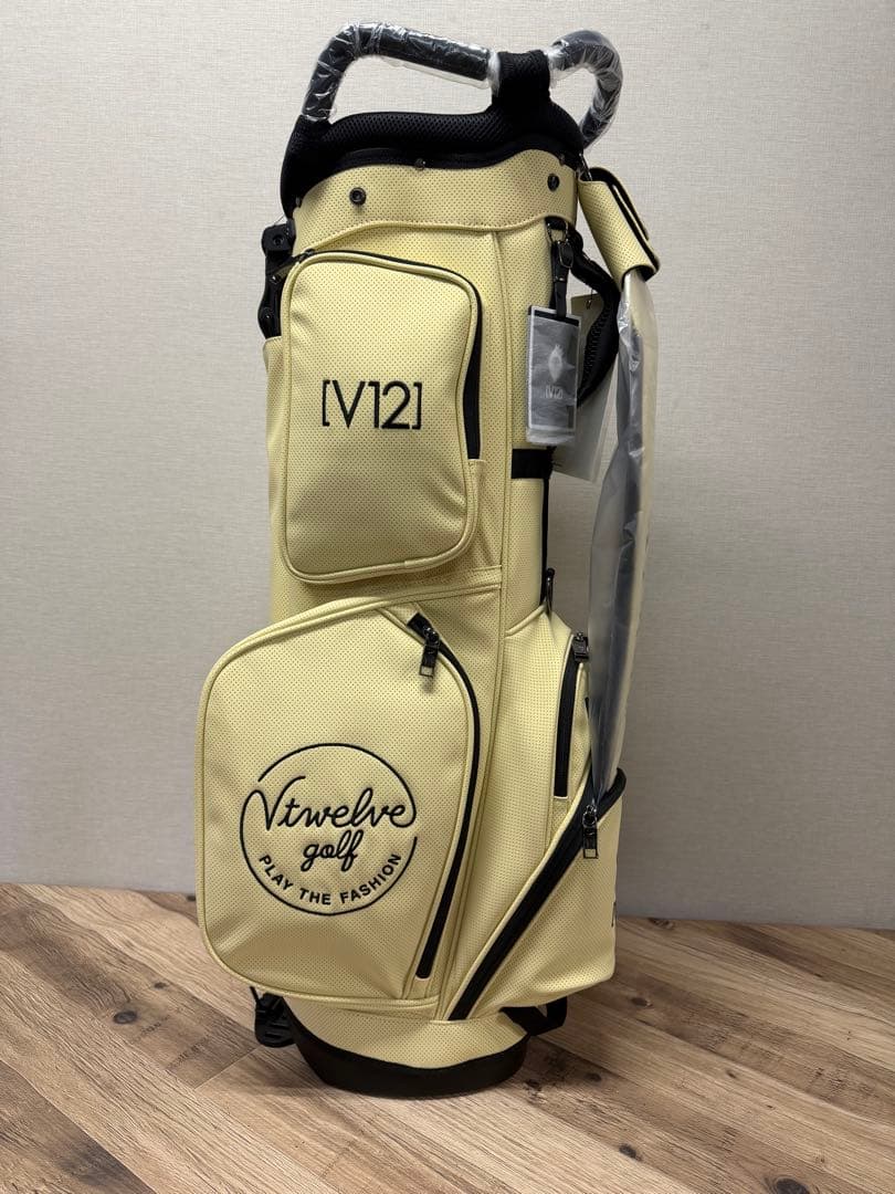 V12 パンチングキャディバック　新品未使用