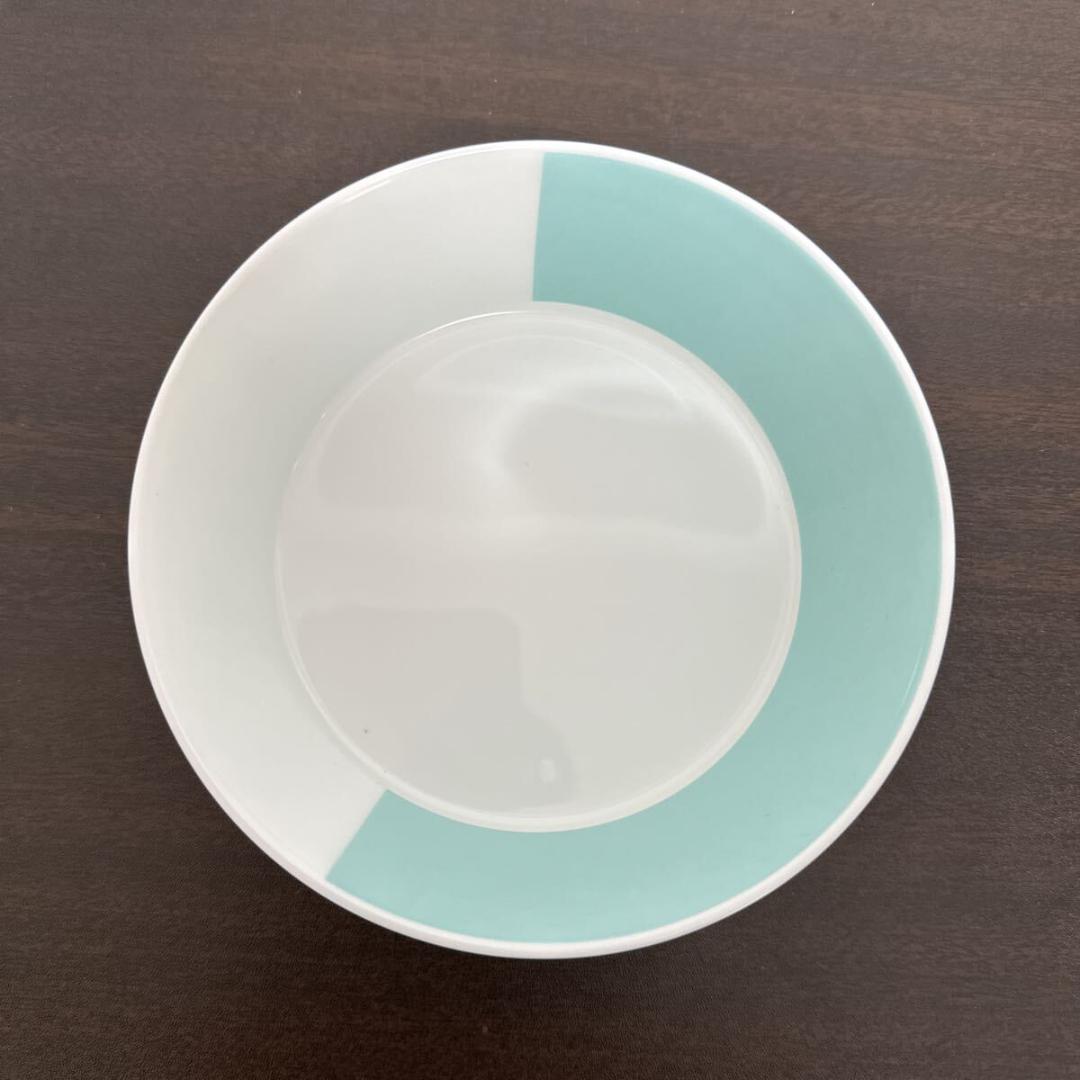 ティファニー カラーブロック オードブル 大皿 直径33㎝ ボウル 2点セット
