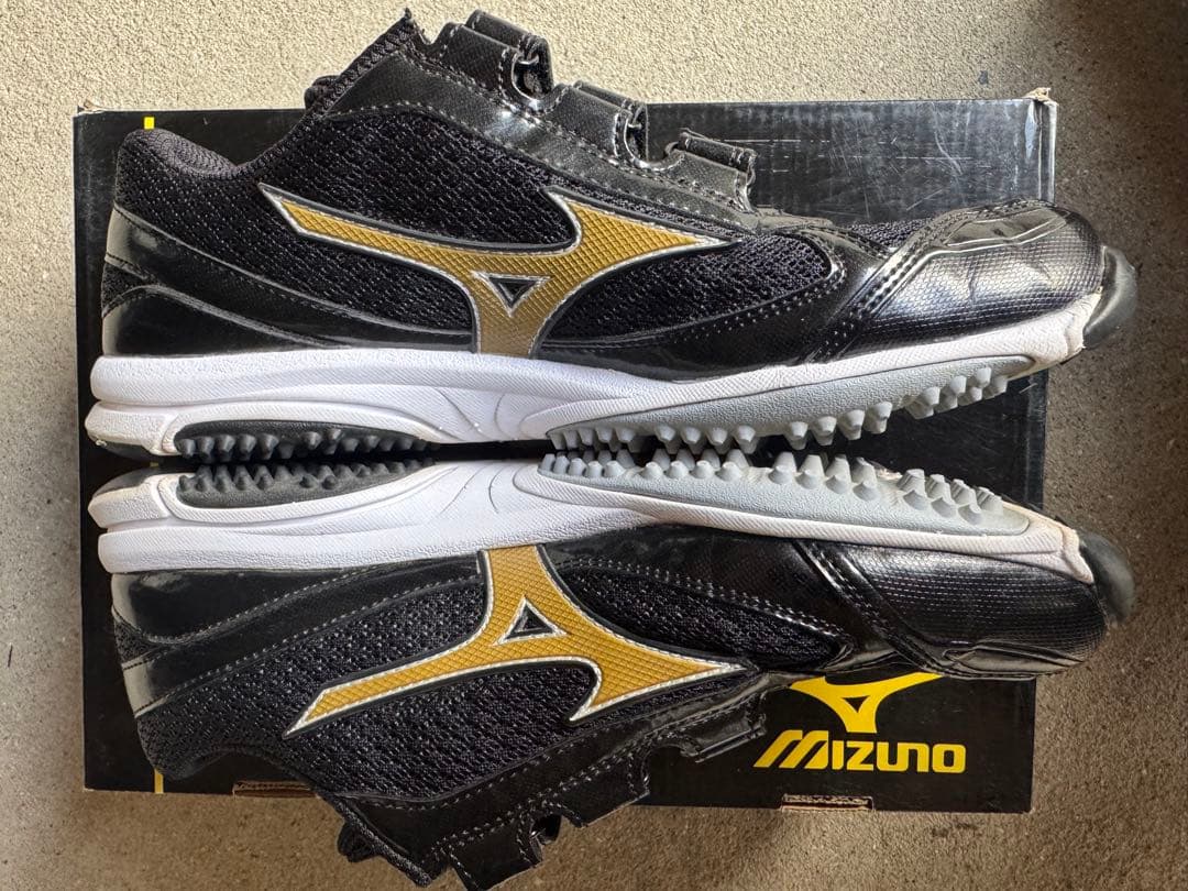 Mizuno Proトレーニングシューズ ブラック/ゴールド