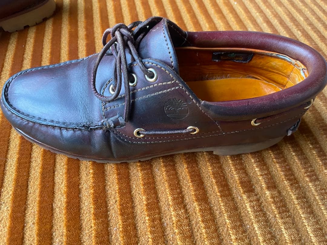 27cm Timberland 3-Eye Classic Lug バーガンディ