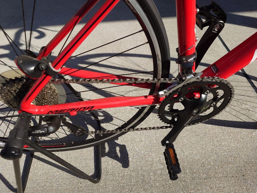 MERIDA RIDE200 レッド ロードバイク