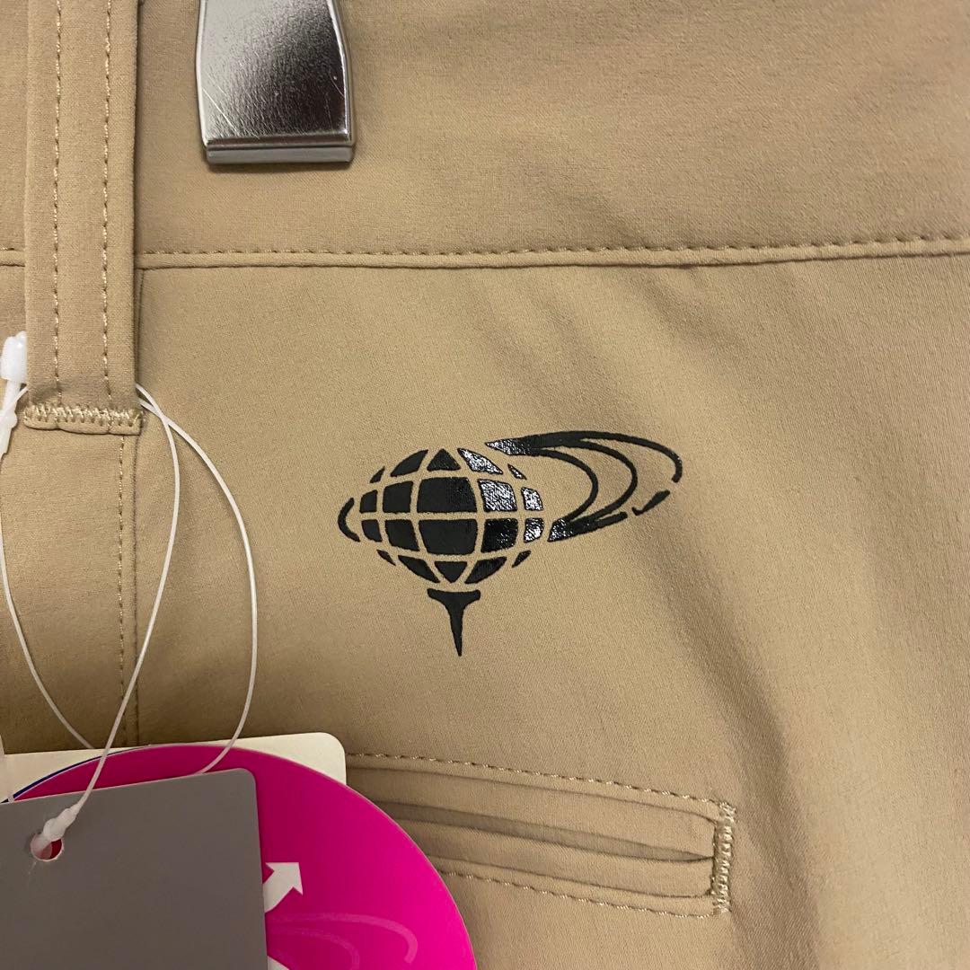 a771 ビームスゴルフ タグ付 定価19000円 ゴルフパンツ ベージュ XL