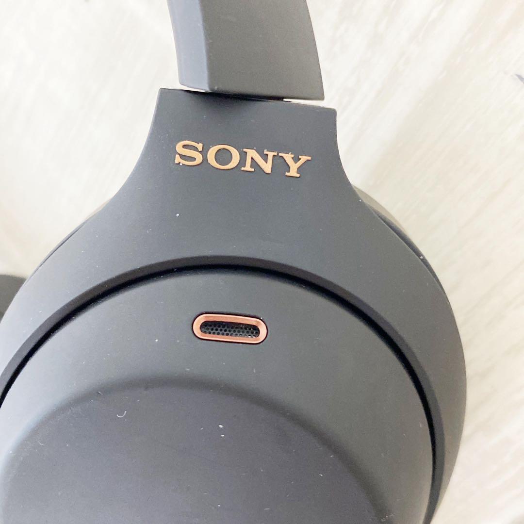 【美品】SONY WH-1000XM4 ソニー ヘッドホン ブラック 黒 箱付