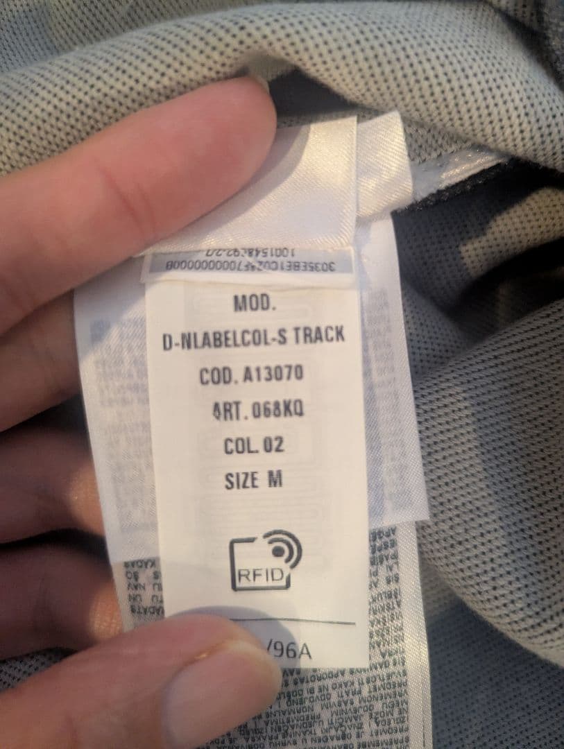 DIESEL [新品タグ付き] グレン期 特殊加工プルオーバースウェット