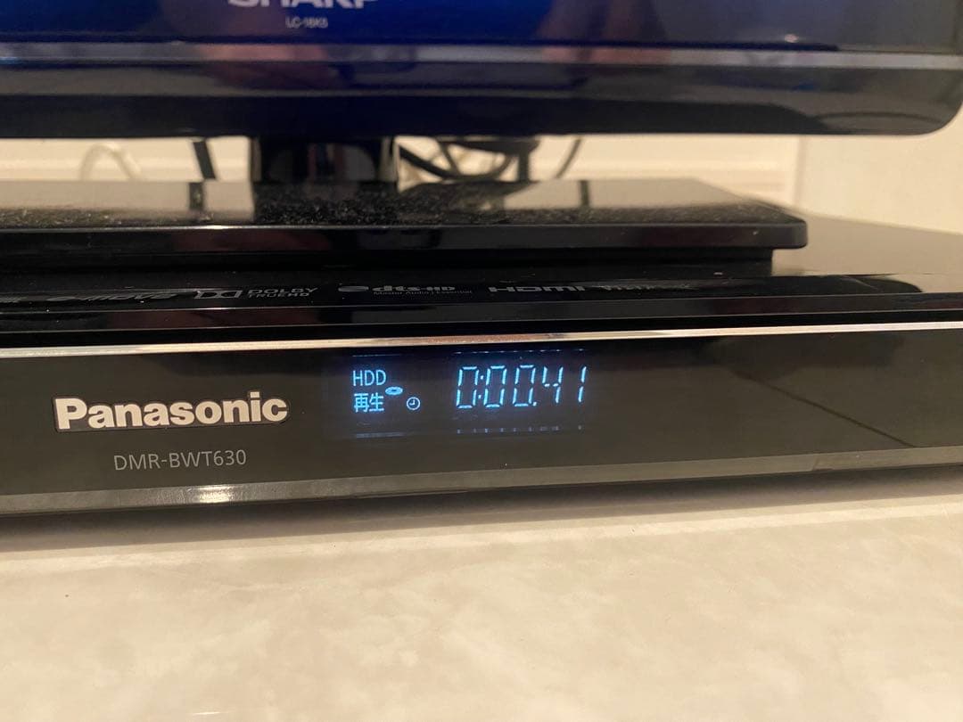 DIGA ブルーレイレコーダー　パナソニック　BWT630