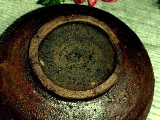 ♥大変に古い　信楽　茶碗　無銘　桐箱付き　骨董品