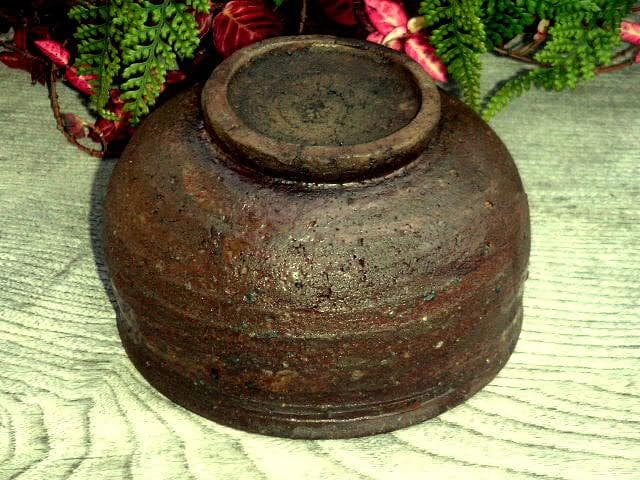 ♥大変に古い　信楽　茶碗　無銘　桐箱付き　骨董品