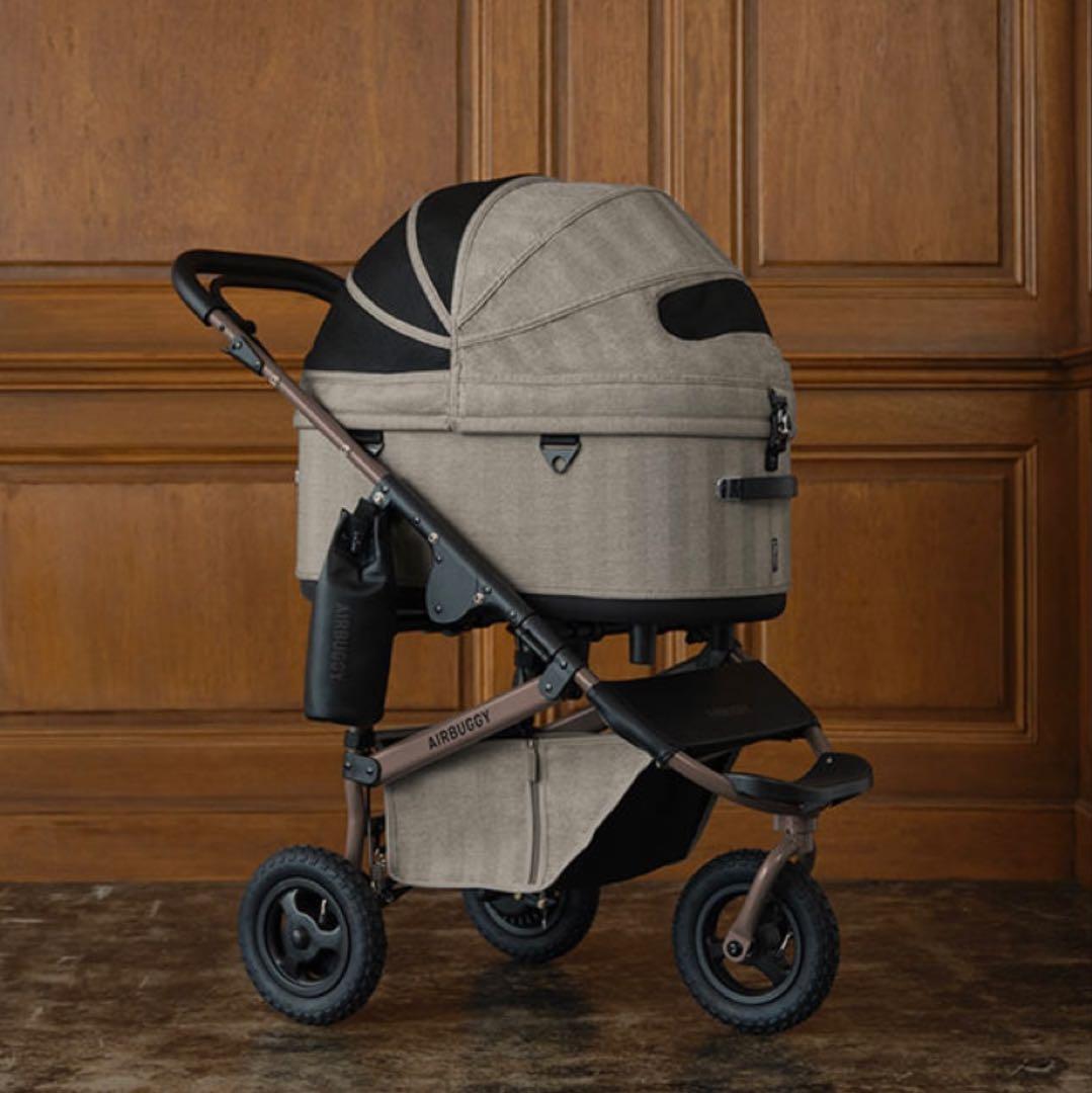 MASA【極美品】AIRBUGGYグレーツイード レギュラー&タイヤカバー