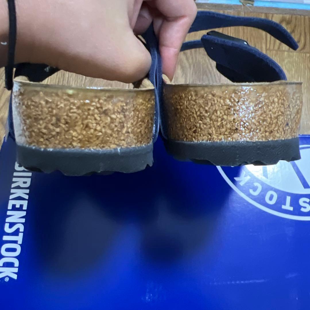 BIRKENSTOCK ネイビー サンダル 37