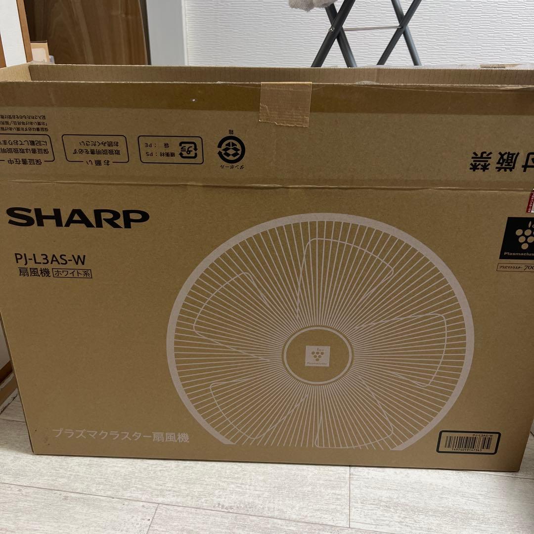 SHARP 扇風機　 PJ-L3AS-W