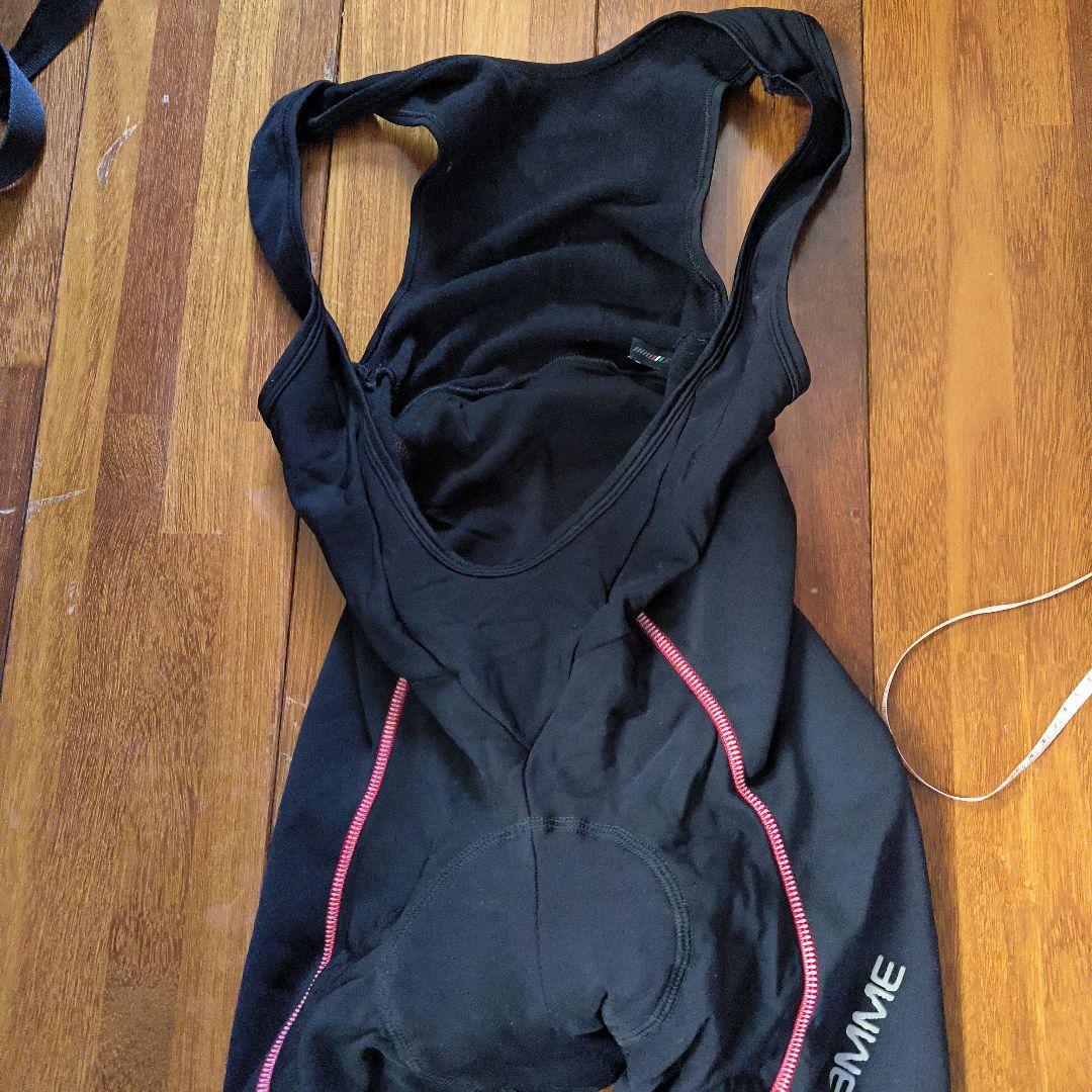 冬季の自転車用パールイズミ　5点セット_サイズS_ブラック