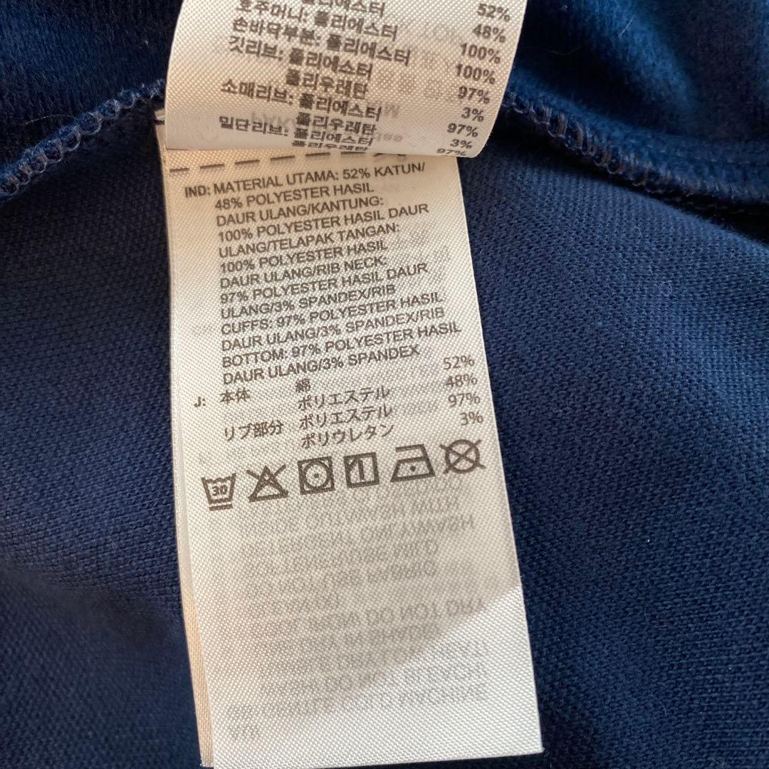 CLUB HAUS×adidasgolfネイビートラックジャケットMサイズ