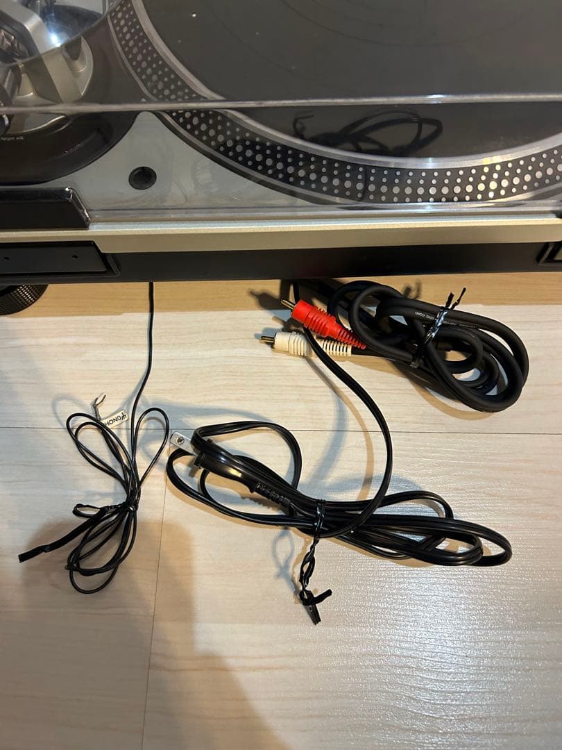 【美品】テクニクス ターンテーブル SL-1200MK5 シルバー