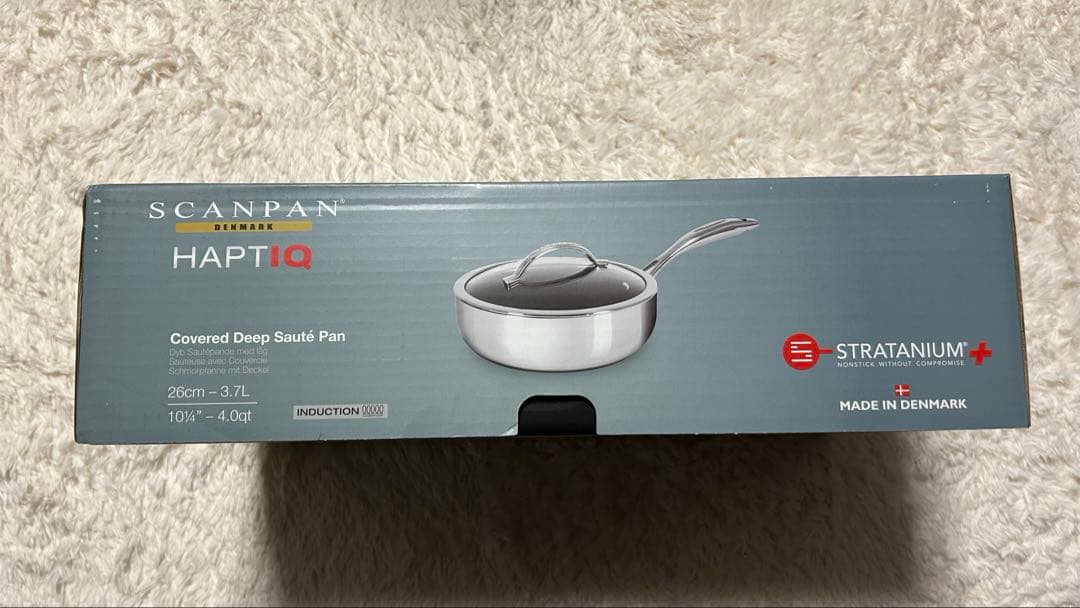 スキャンパン HAPTIQ STRATANIUM+ デンマーク 26cm深型
