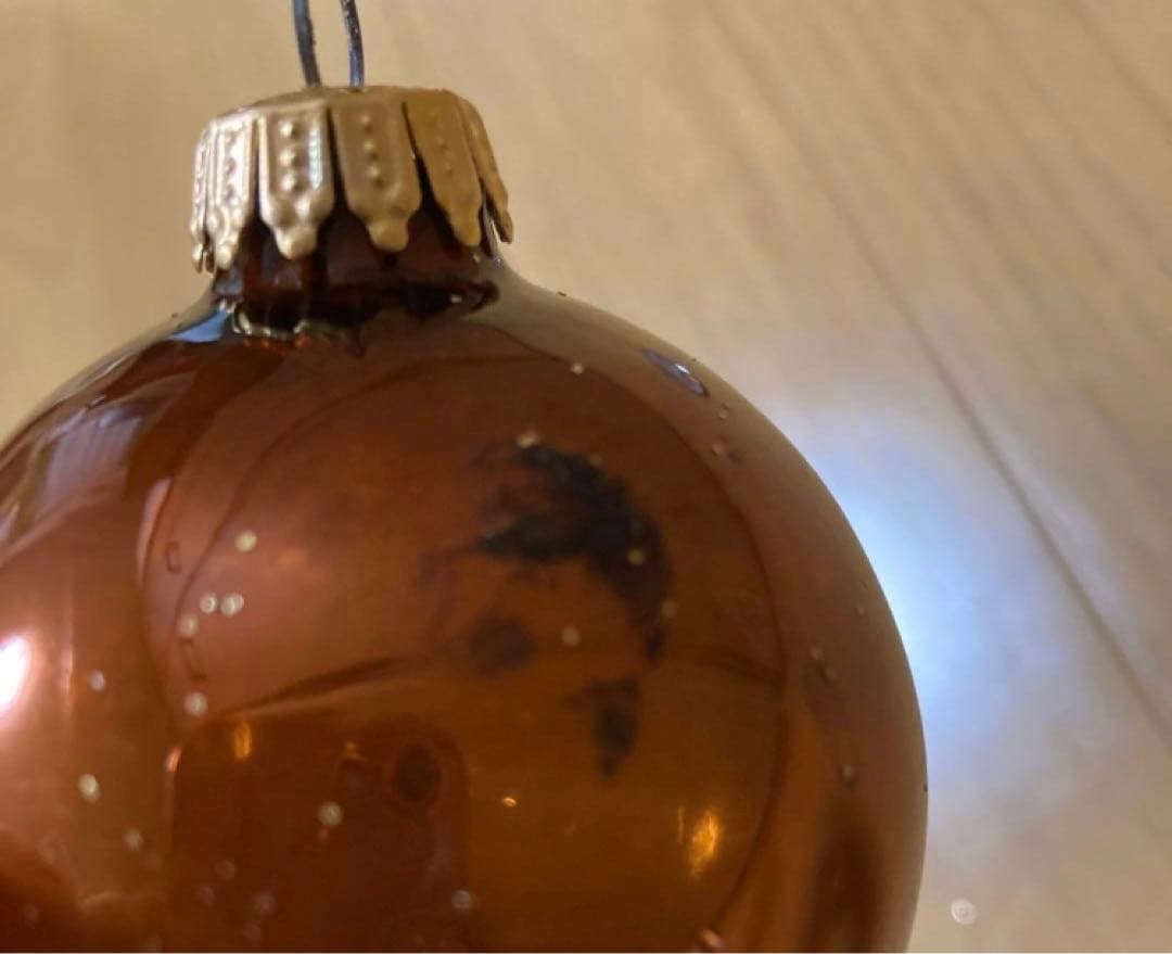 ドイツ クリスマス ガラス オーナメント アンティーク