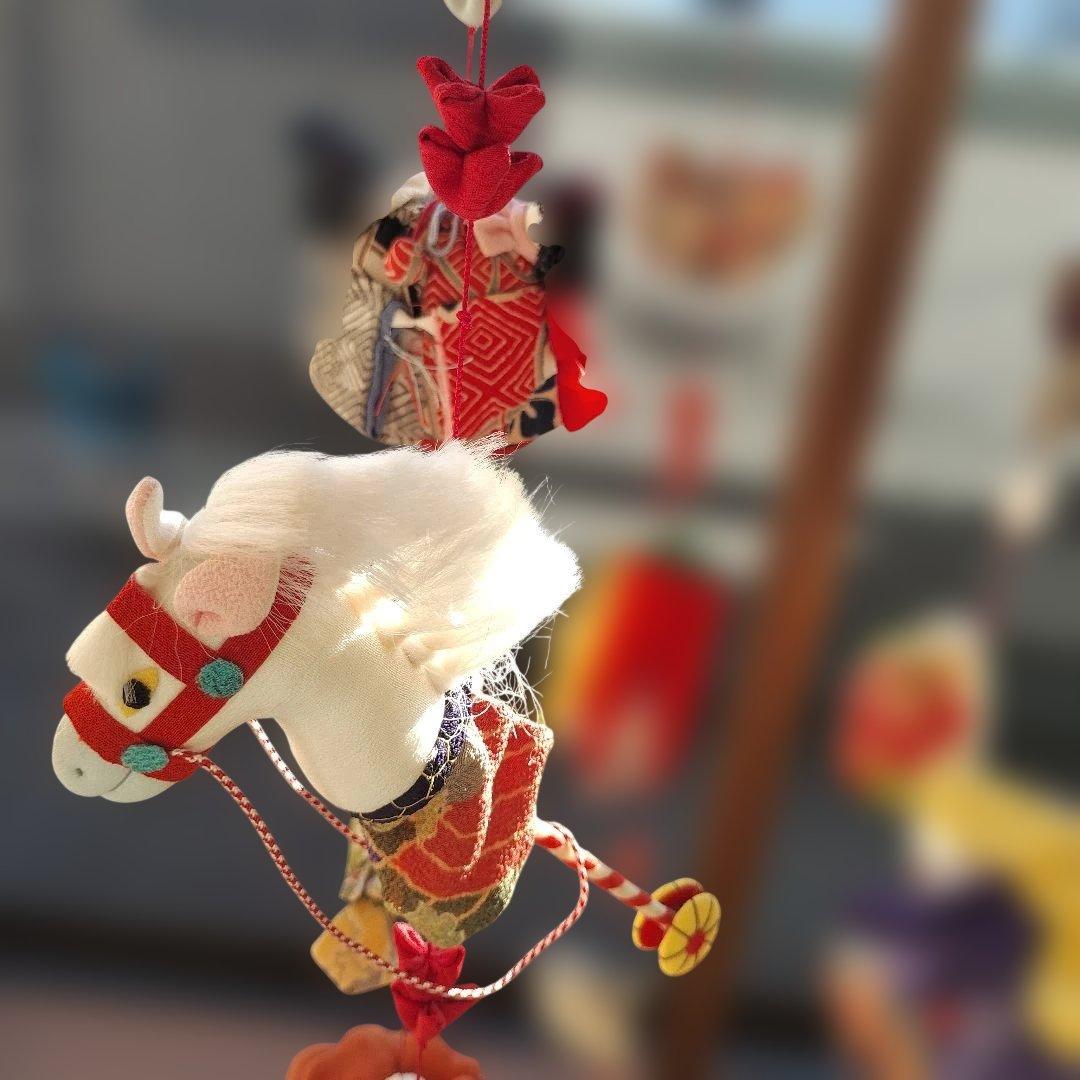 手作り日本の雛飾り 吊り飾り 飾り雛