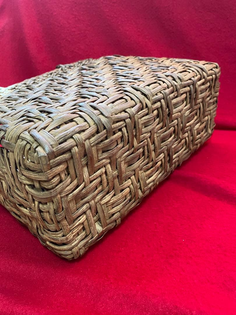 宮本工芸 山葡萄かごバッグ 国産品 桝あじろ編み 美の壺 伝統工芸品 山ぶどう