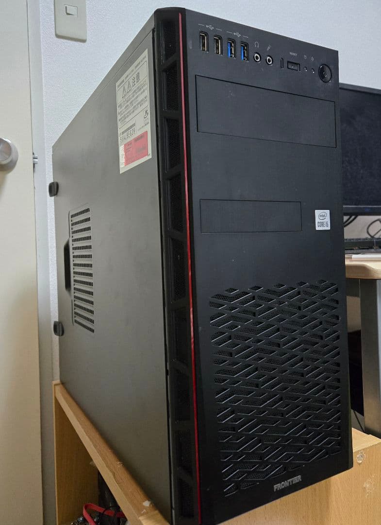 FRONTIER 高性能 ゲーミングpc i5 RTX3060Ti SSD