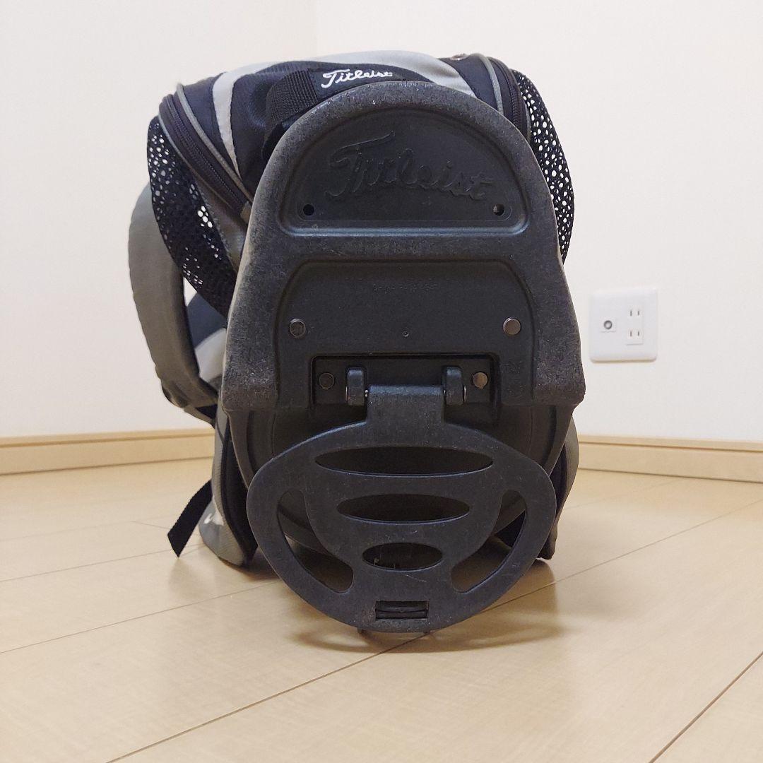 Titleist タイトリスト 軽量 キャディバック スタンド ブラック/グレー
