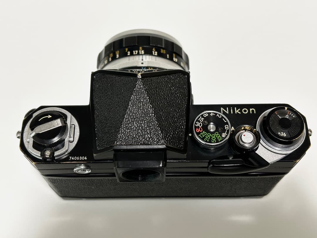 NIKON F アイレベル ブラック 後期 + H Auto 50mm F2