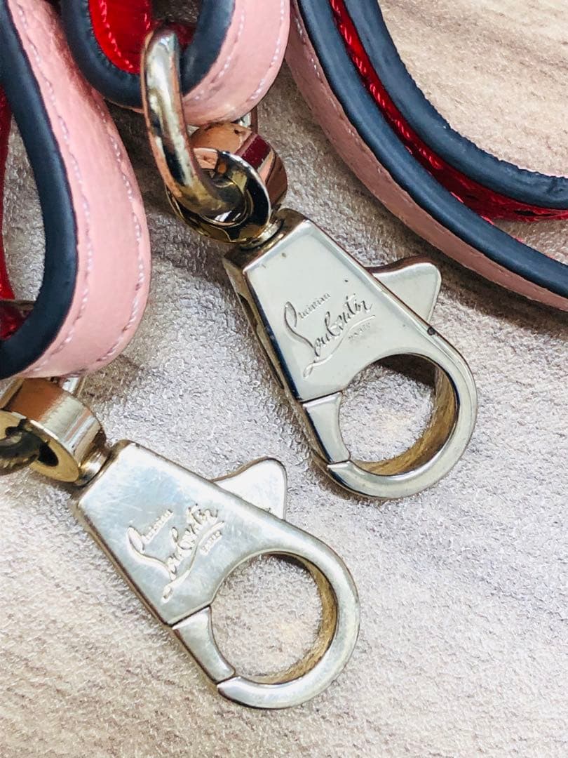 極美品 クリスチャンルブタン パロマ 2way バッグ