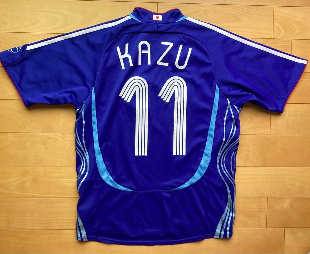 【超希少】正規品 三浦和良 日本代表 2006 W杯 ユニフォーム