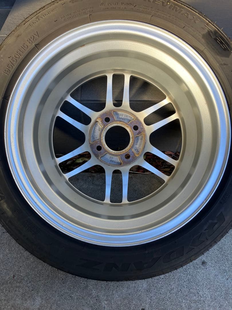 ENKEI RPF1 15インチ 7J+41 4H シルバー 2本セット