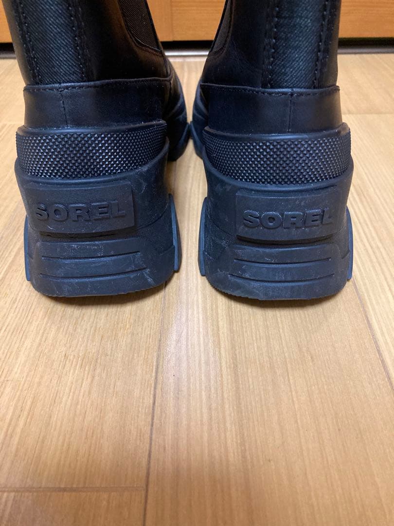 美品 SOREL ソレル ブレックスブーツ 黒 23.5㎝