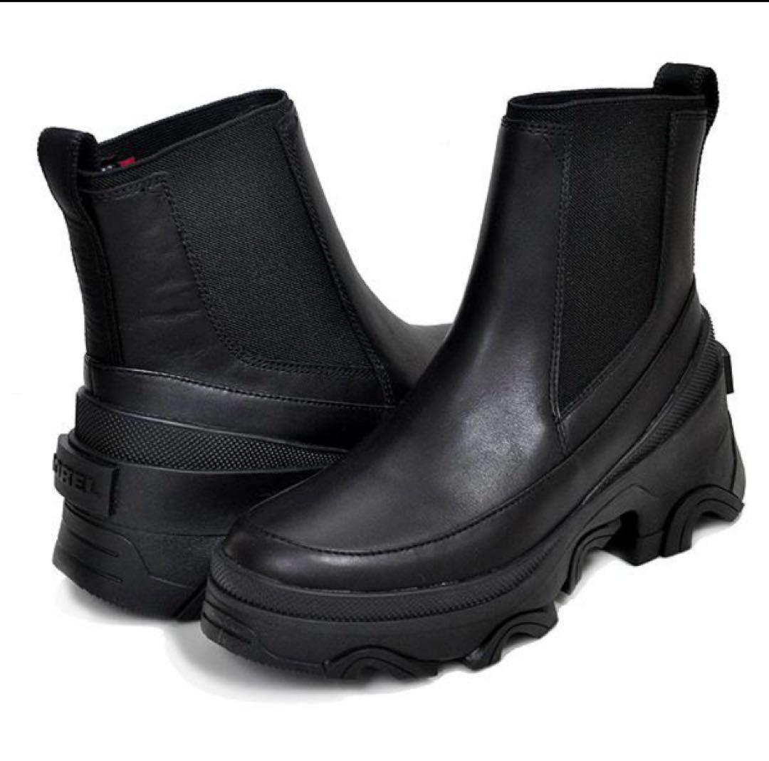 美品 SOREL ソレル ブレックスブーツ 黒 23.5㎝