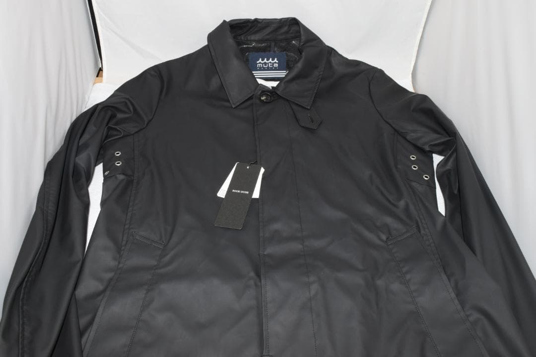 新品☆ROCK DUDE ＆ MUTA MARINE レインコート☆黒☆Mサイズ
