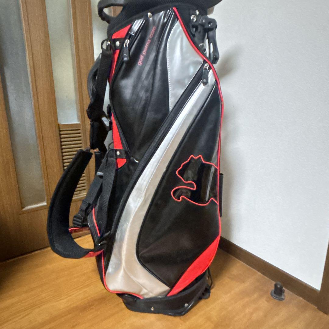 Puma キャディバッグ　ゴルフクラブセット　12本　初心者