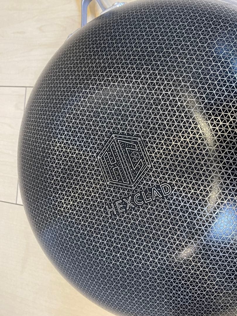 中華鍋 ハイブリッド ノンスティック 30cm HexClad ヘックスクラッド