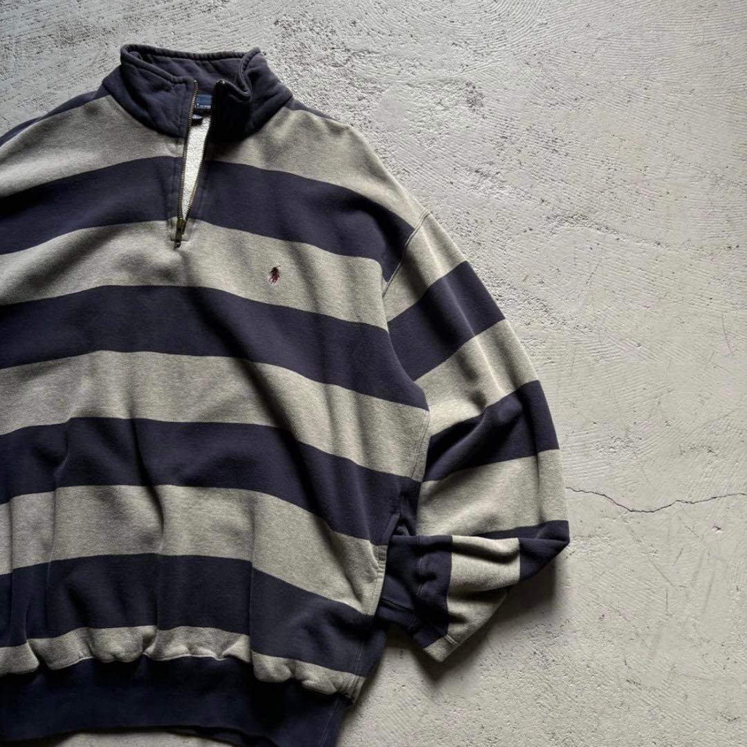 トップス Polo Ralph Lauren Stripe Sweat Shirt L