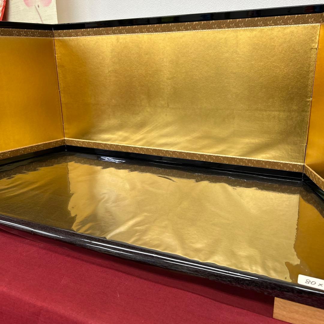 【242】高品質＊雛人形飾台屏風セットp