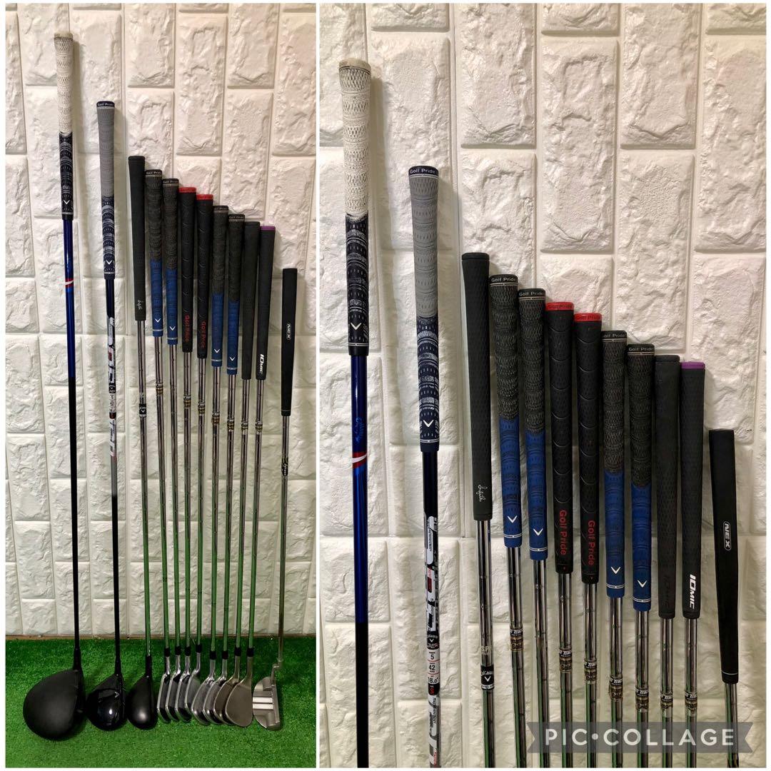 初心者おすすめ☆メンズ ゴルフクラブセット☆キャロウェイ☆3点式ツアーバッグ付