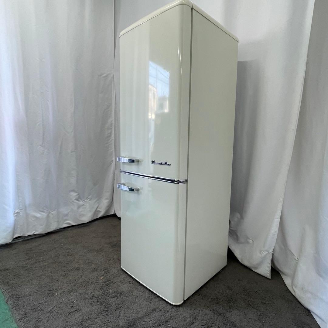 458❤️　冷蔵庫　200㍑　レトロ　20年　おしゃれ　おすすめ　中古　設置無料