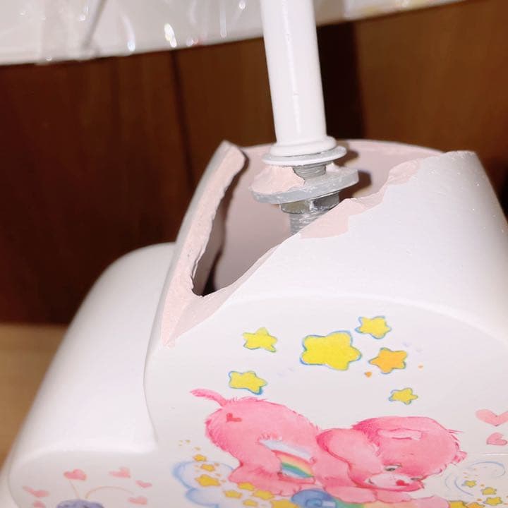 レア ケアベア 照明 ランプ ゆめかわ 電気スタンド ベッドサイド ナイトライト