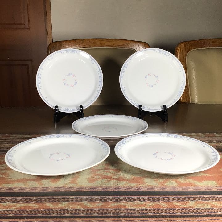 『冬うー特価』　コレール　× 岩城硝子　『パステル』　食器セット　26点