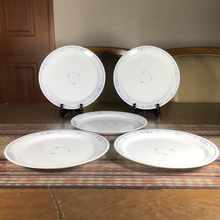 『冬うー特価』　コレール　× 岩城硝子　『パステル』　食器セット　26点