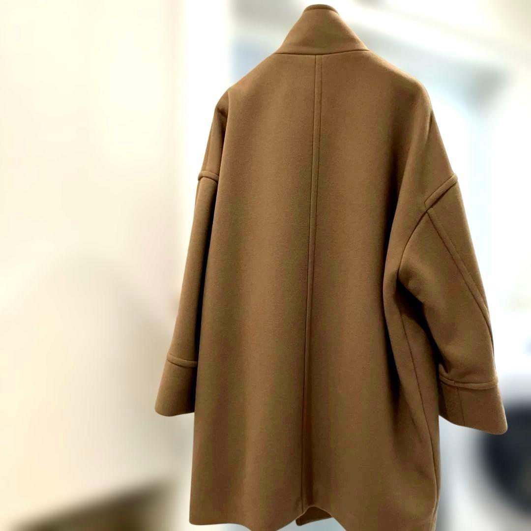 FRAMeWORK メルトンスタンドポンチョコート